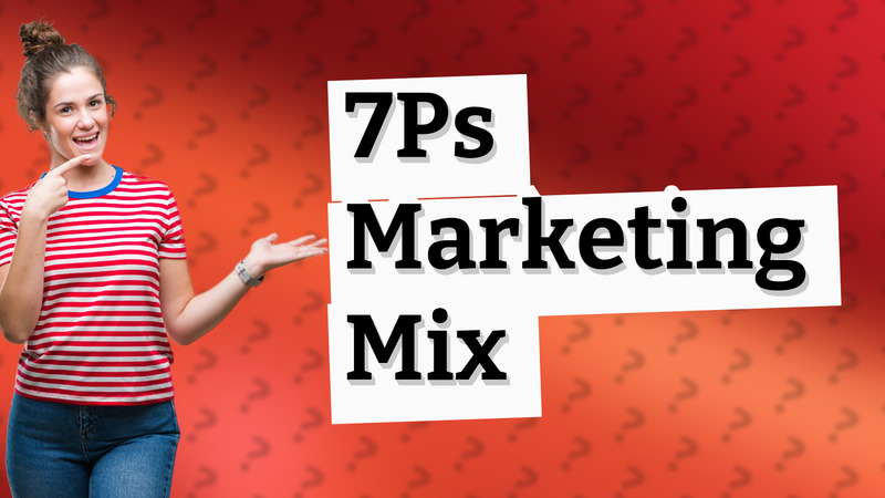 7Ps Marketing Mix