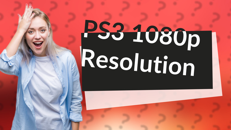 PS3 1080p Resolution