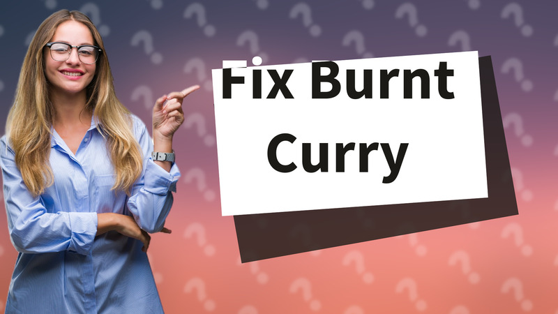 Fix Burnt Curry
