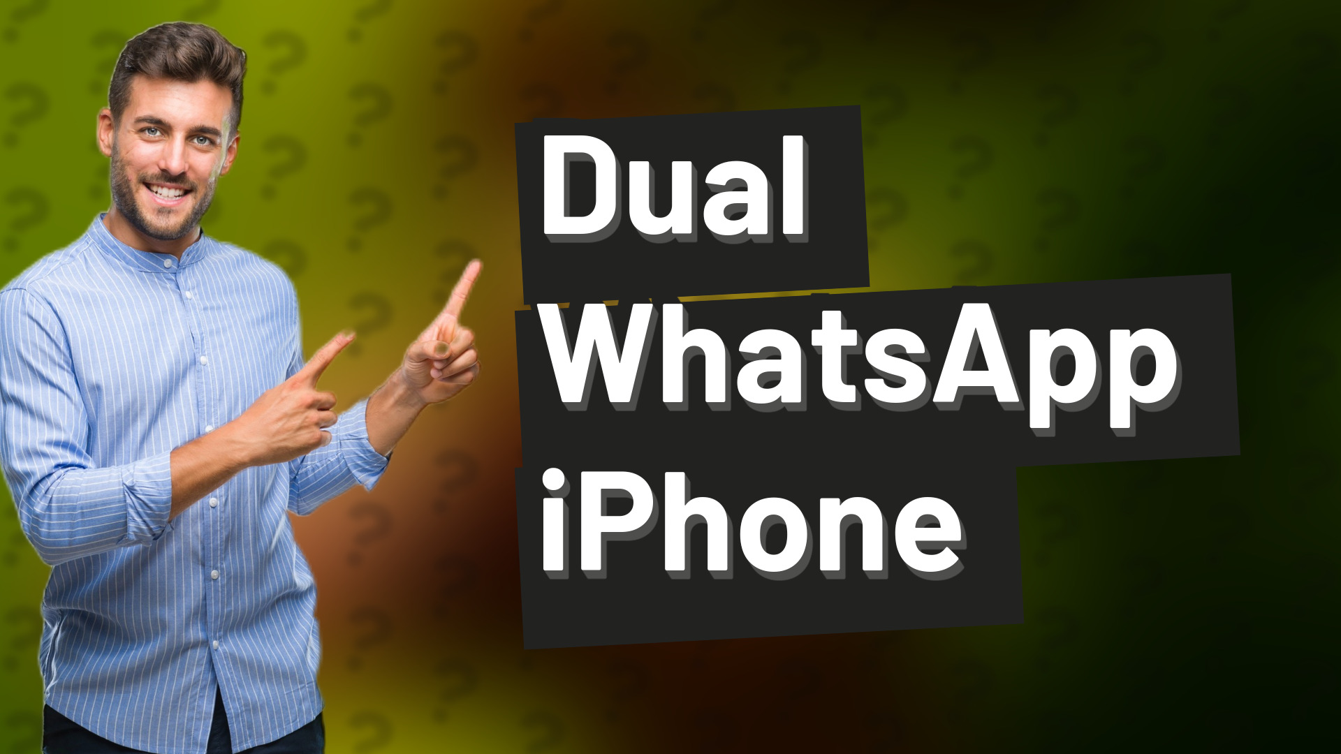 Dual WhatsApp iPhone