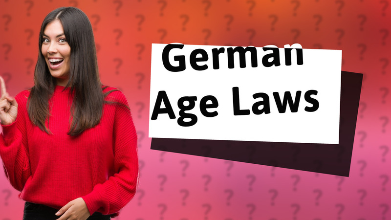 German Age Laws