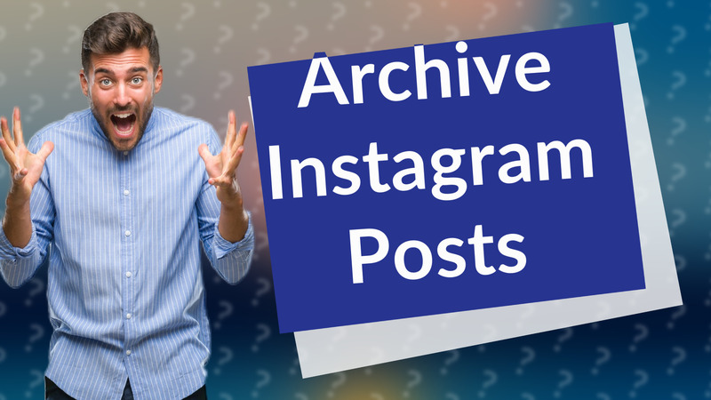 Archive Instagram Posts