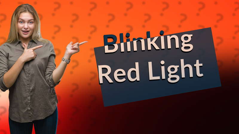 Blinking Red Light