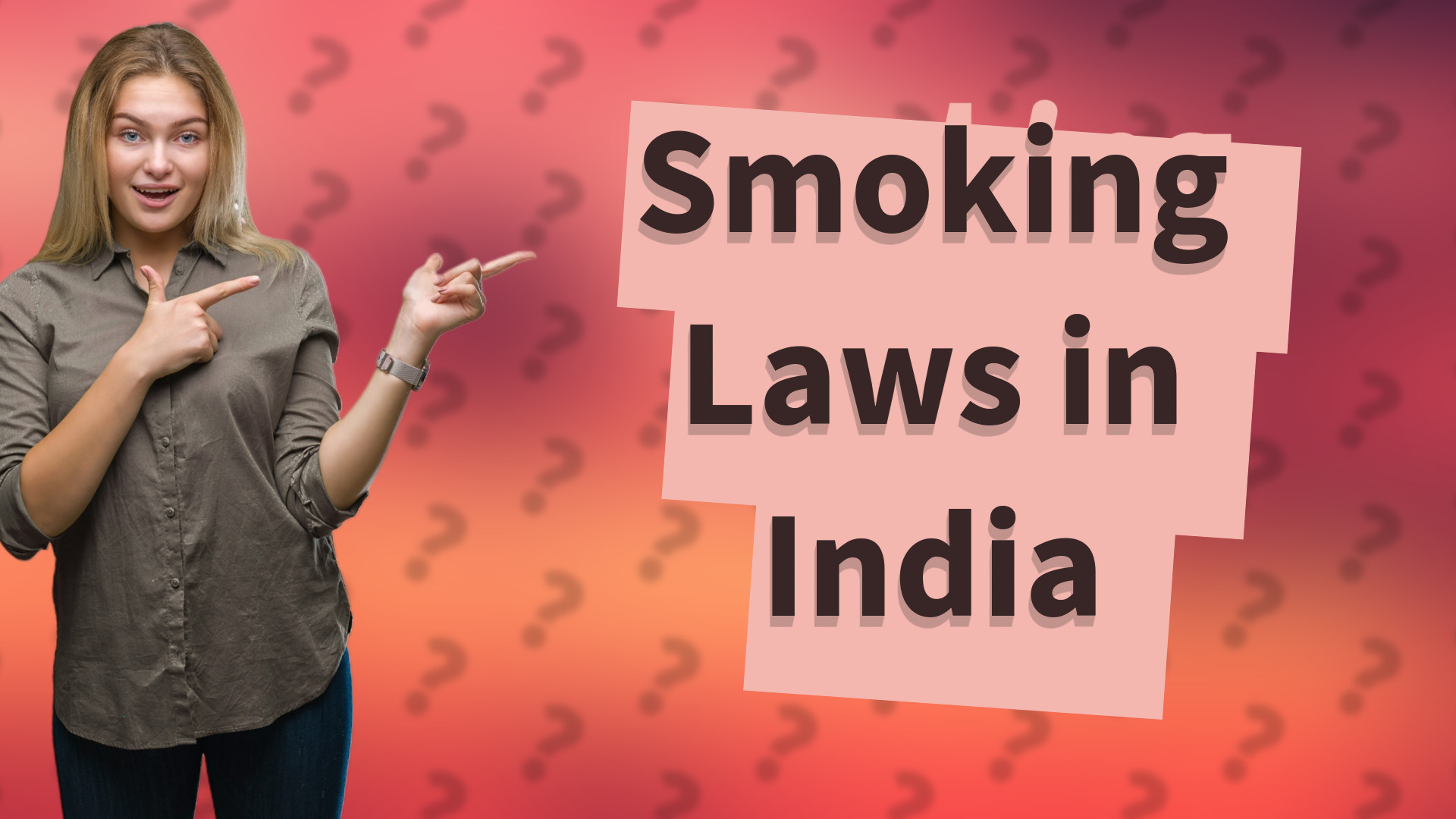 Smoking Laws in India
