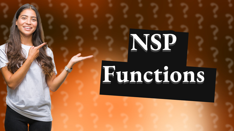 NSP Functions