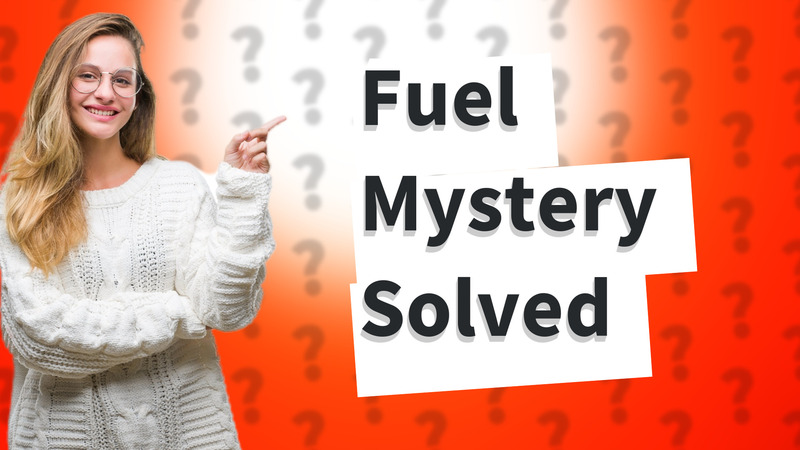 Fuel Mystery Solved