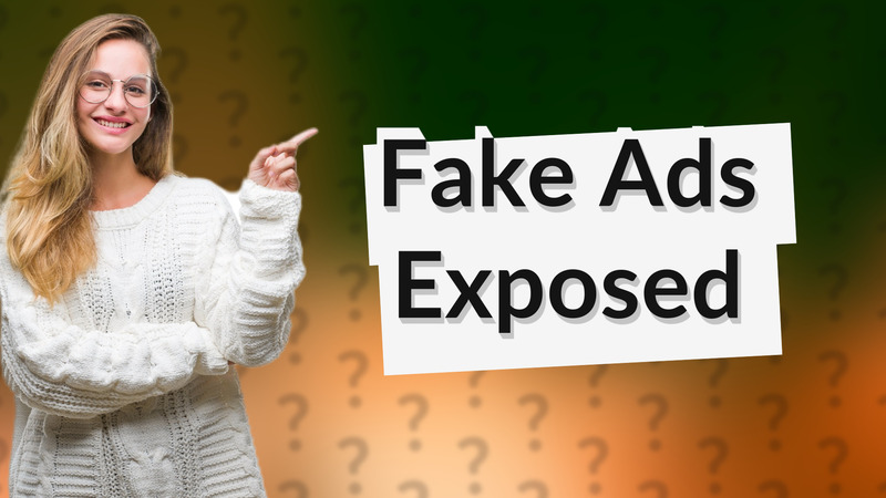 Fake Ads Exposed