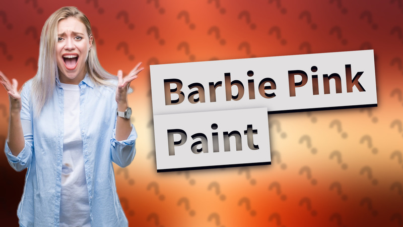 Barbie Pink Paint