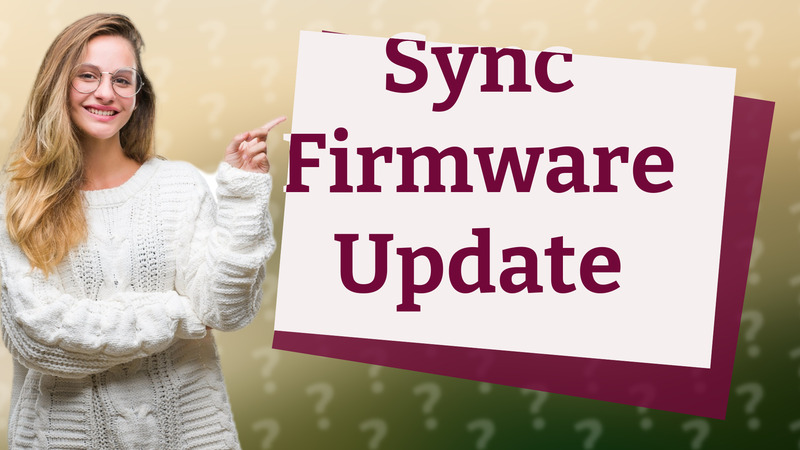 Sync Firmware Update