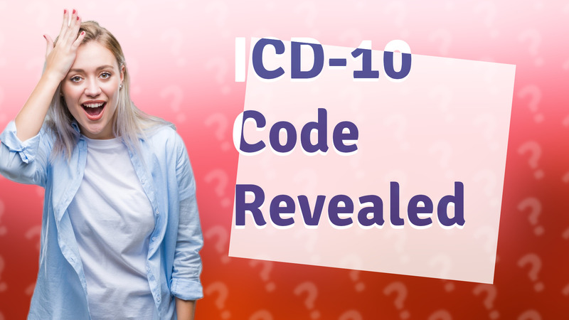 ICD-10 Code Revealed