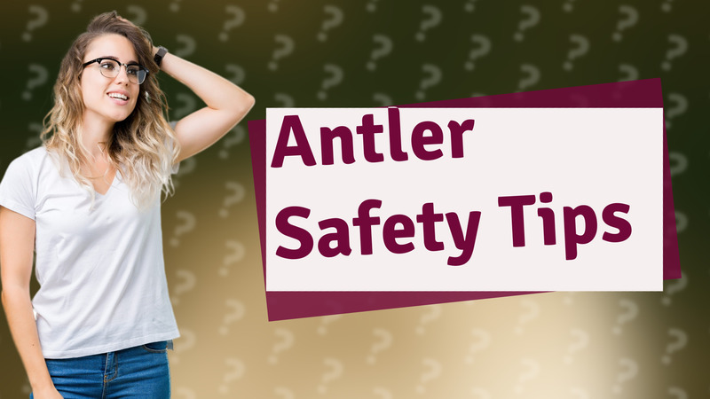 Antler Safety Tips