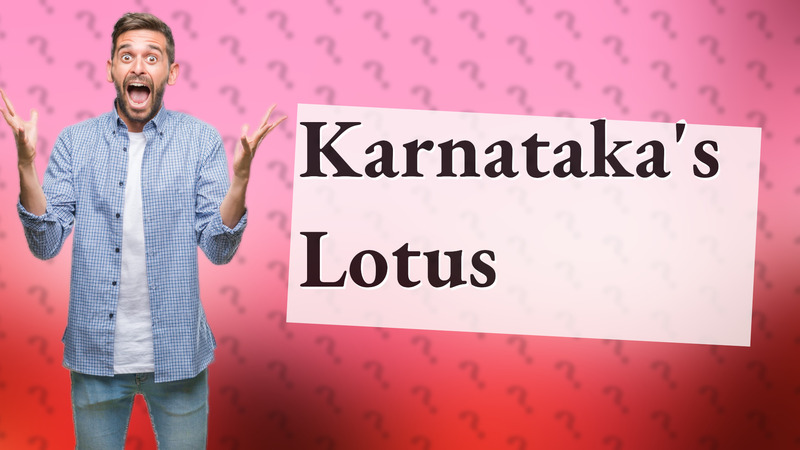 Karnataka's Lotus
