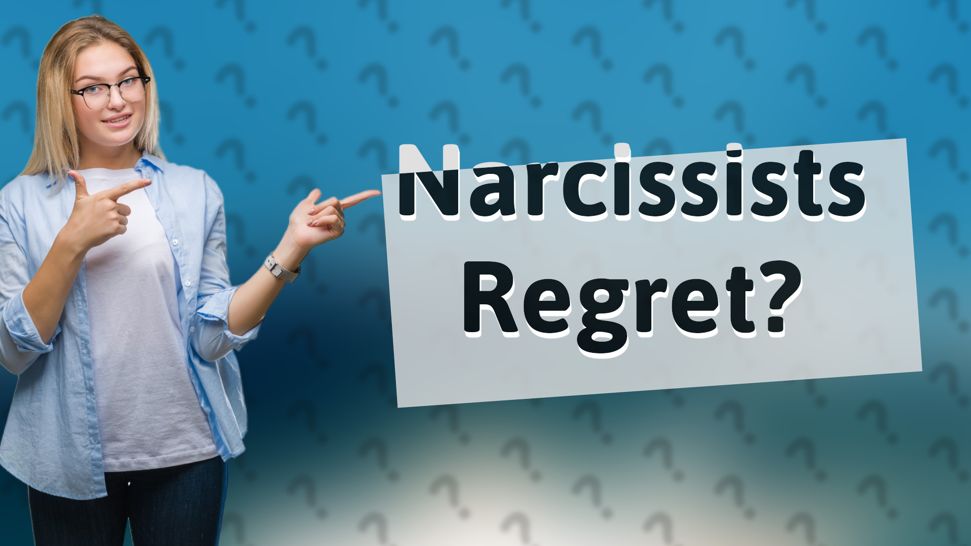 Narcissists Regret?