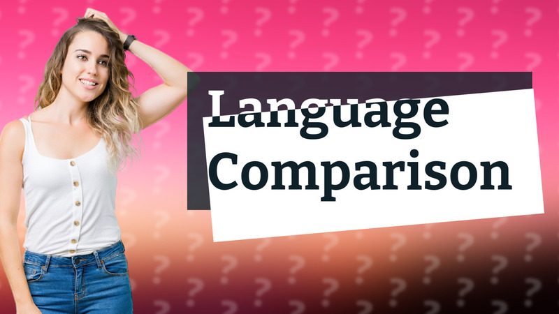 Language Comparison
