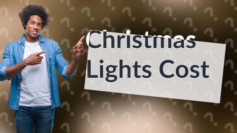 Christmas Lights Cost