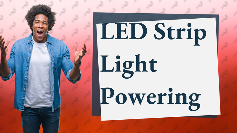 LED Strip Light Powering