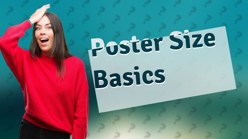 Poster Size Basics