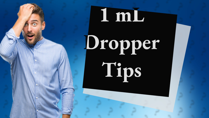 1 mL Dropper Tips