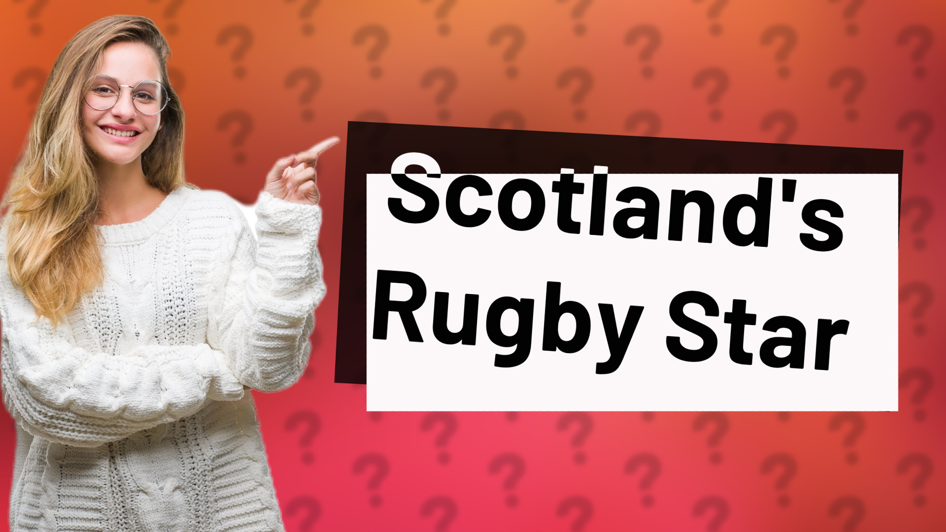 Scotland's Rugby Star