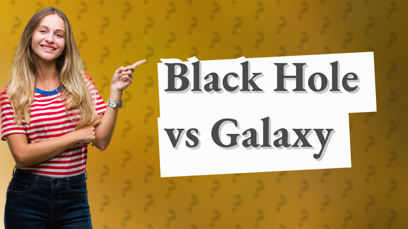 Black Hole vs Galaxy