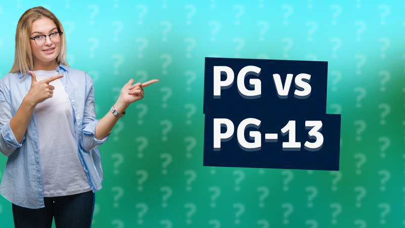 PG vs PG-13