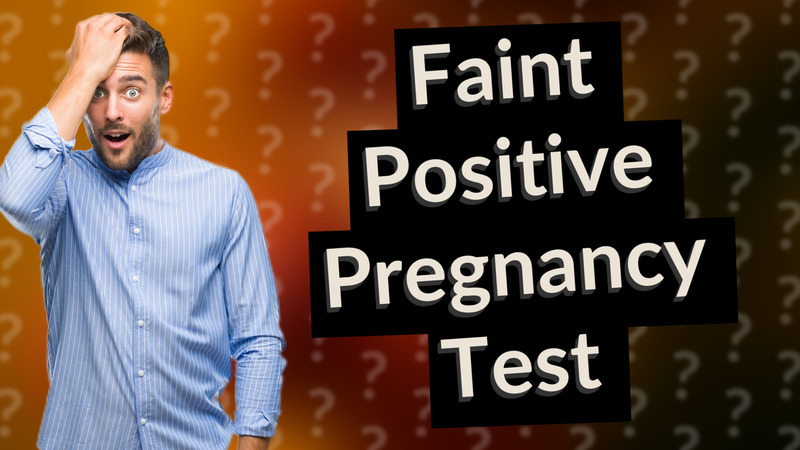 Faint Positive Pregnancy Test