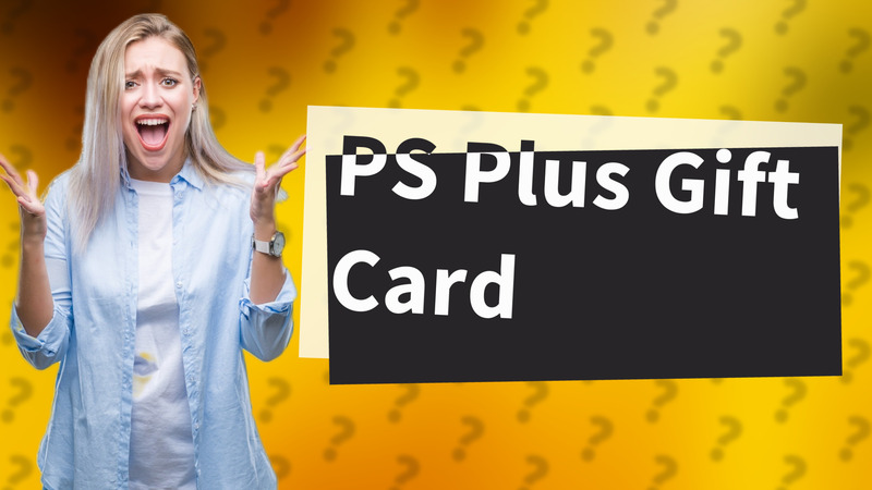 PS Plus Gift Card