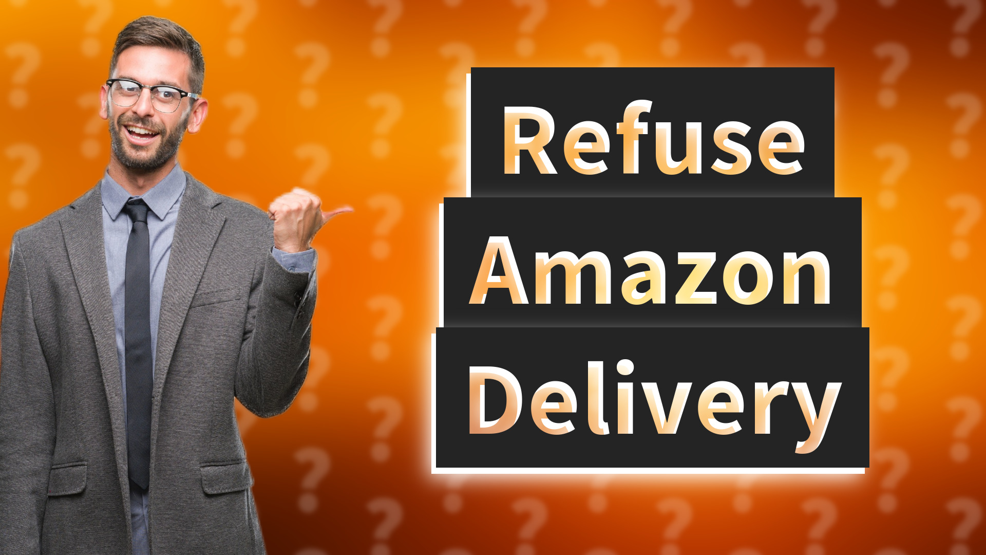 Refuse Amazon Delivery