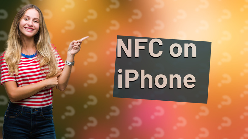 NFC on iPhone