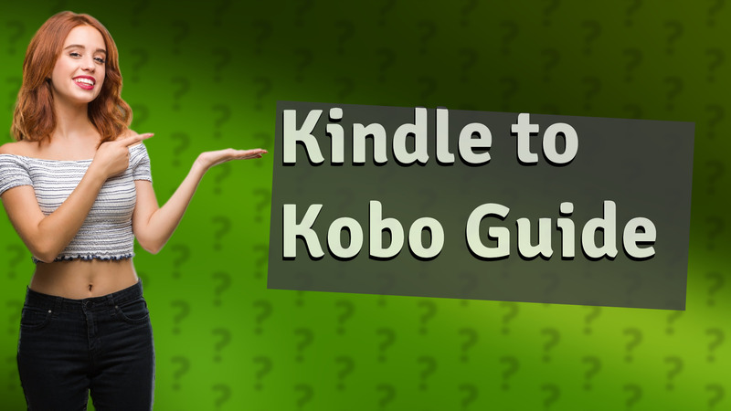 Kindle to Kobo Guide
