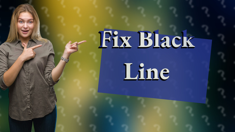 Fix Black Line