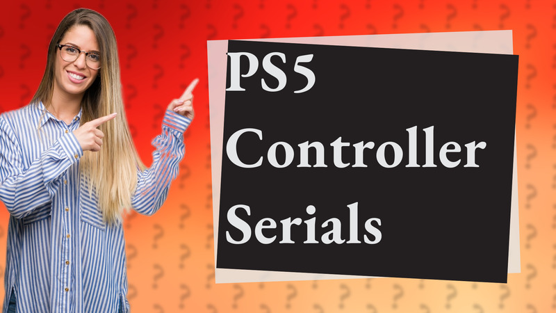 PS5 Controller Serials