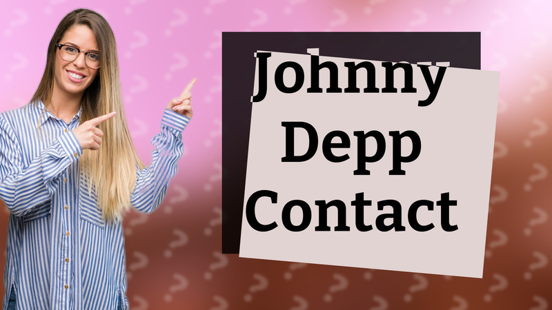 Johnny Depp Contact