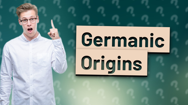 Germanic Origins