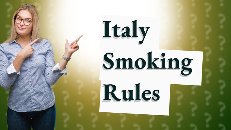 Italy Smoking Rules