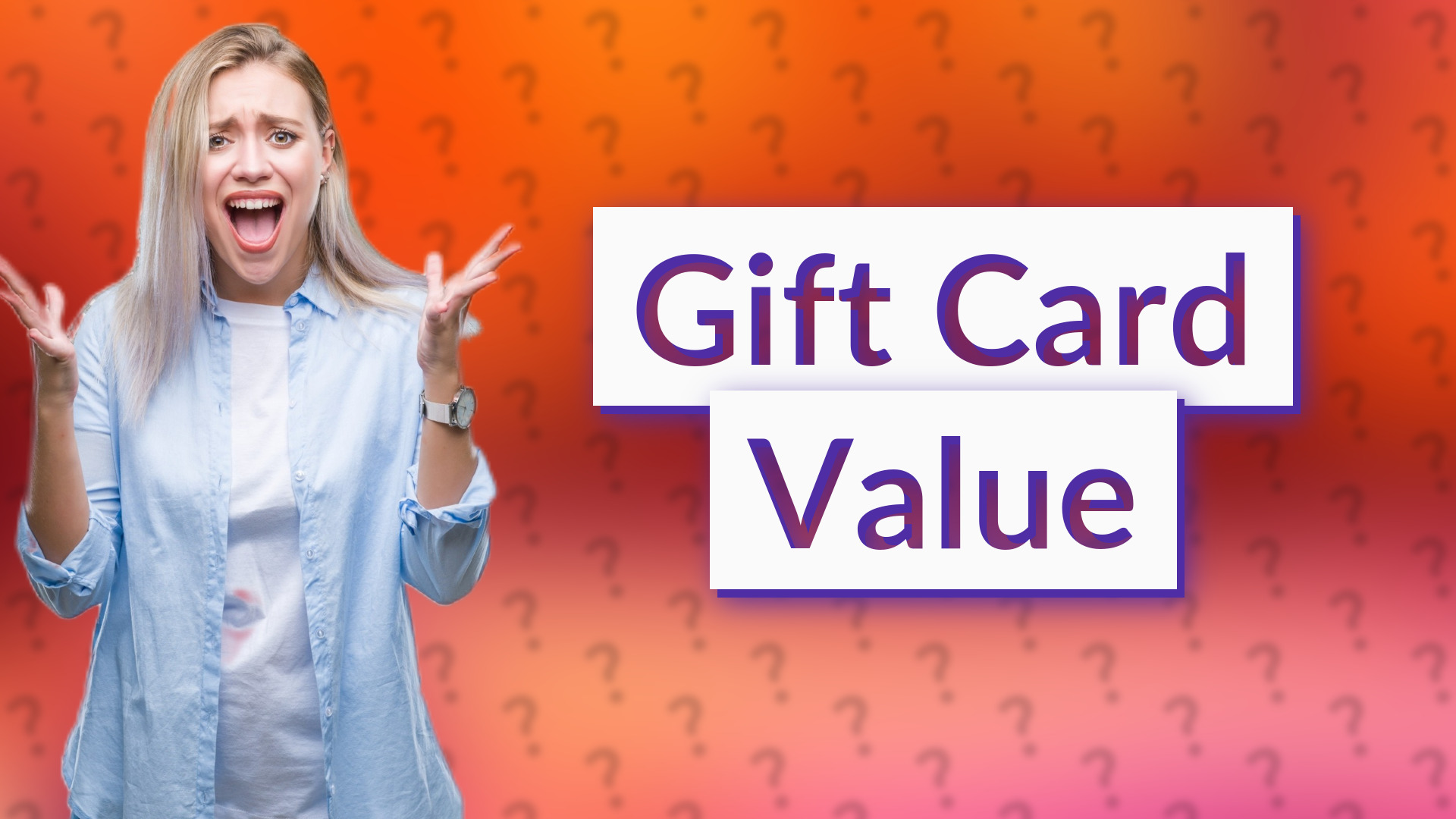 Gift Card Value