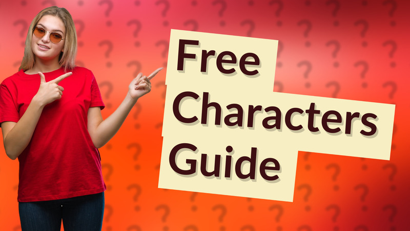 Free Characters Guide