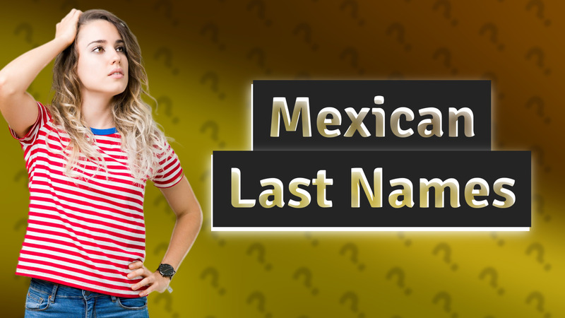Mexican Last Names