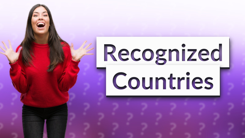 Recognized Countries