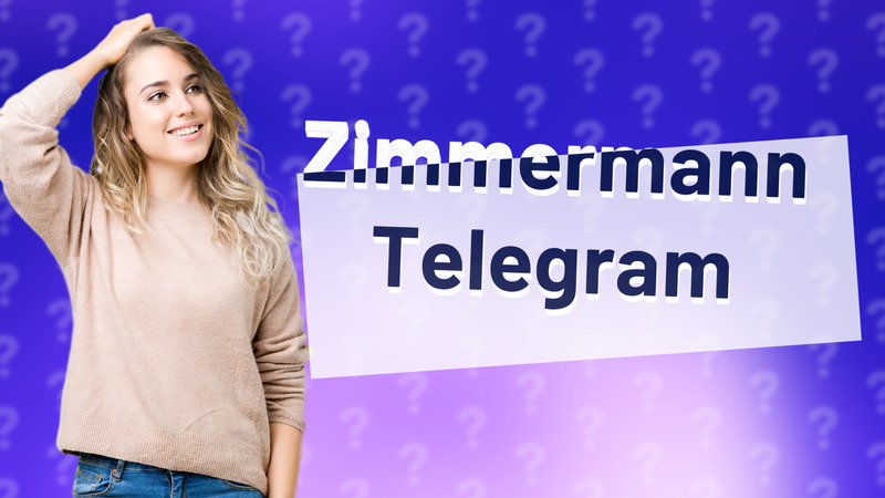 Zimmermann Telegram