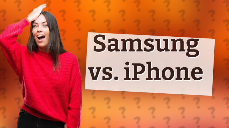 Samsung vs. iPhone