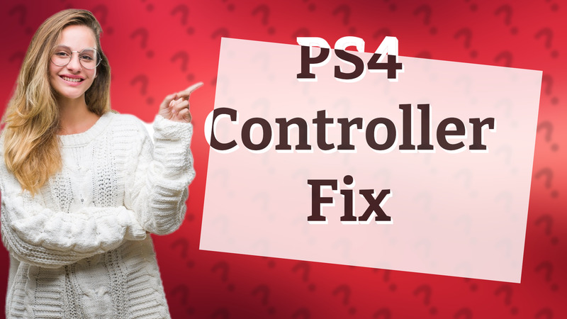 PS4 Controller Fix