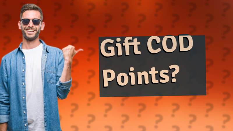 Gift COD Points?