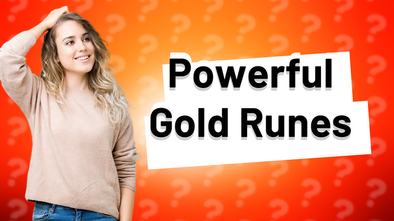 Powerful Gold Runes