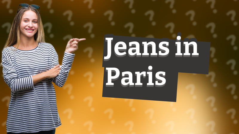 Jeans in Paris