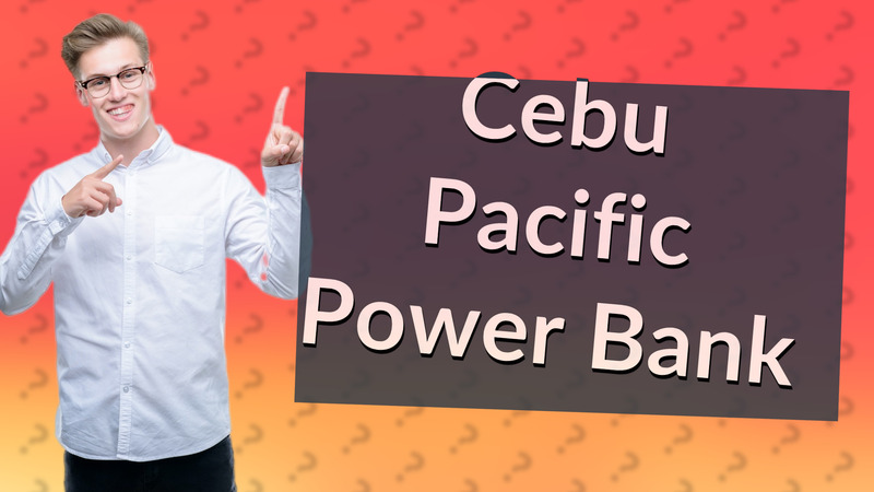 Cebu Pacific Power Bank