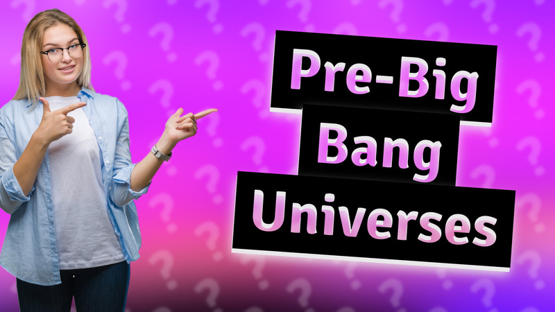 Pre-Big Bang Universes