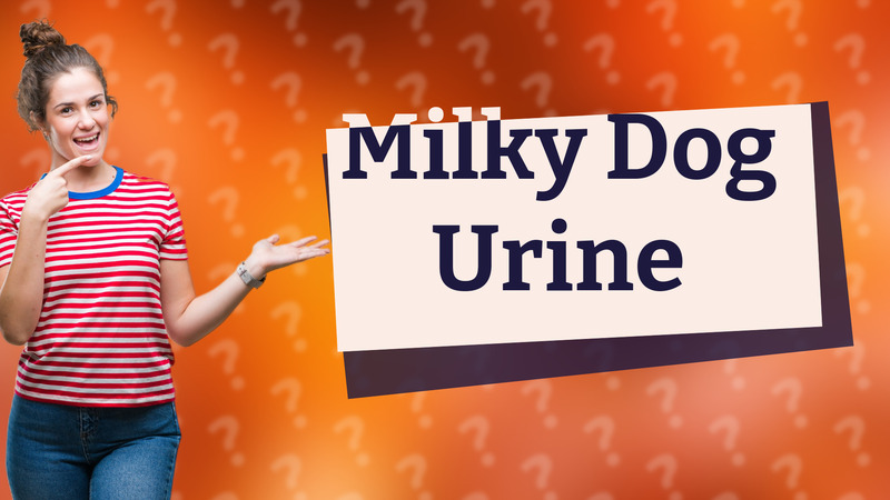 Milky Dog Urine