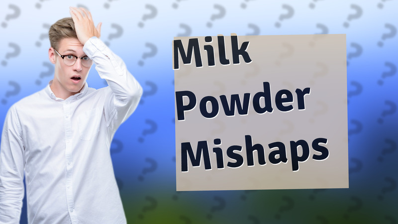 Milk Powder Mishaps