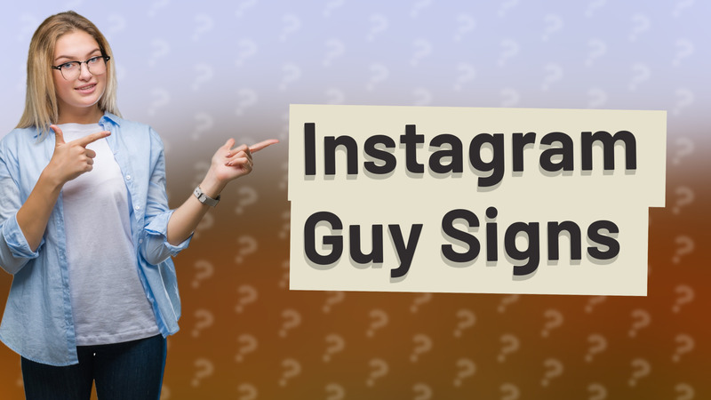 Instagram Guy Signs